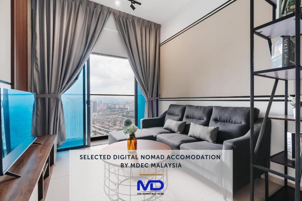 Nowhere 2Br & 2Bath Apartment With Balcony @ Reizz Residences Kuala Lumpur Exterior foto