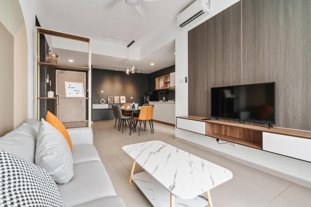 Nowhere 2Br & 2Bath Apartment With Balcony @ Reizz Residences Kuala Lumpur Exterior foto